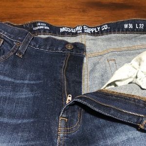Mossimo Jeans Dark faded denim 36x32